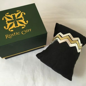 NEW Rustic Cuff Set of 3 Mini Quote Cuff Bracelets